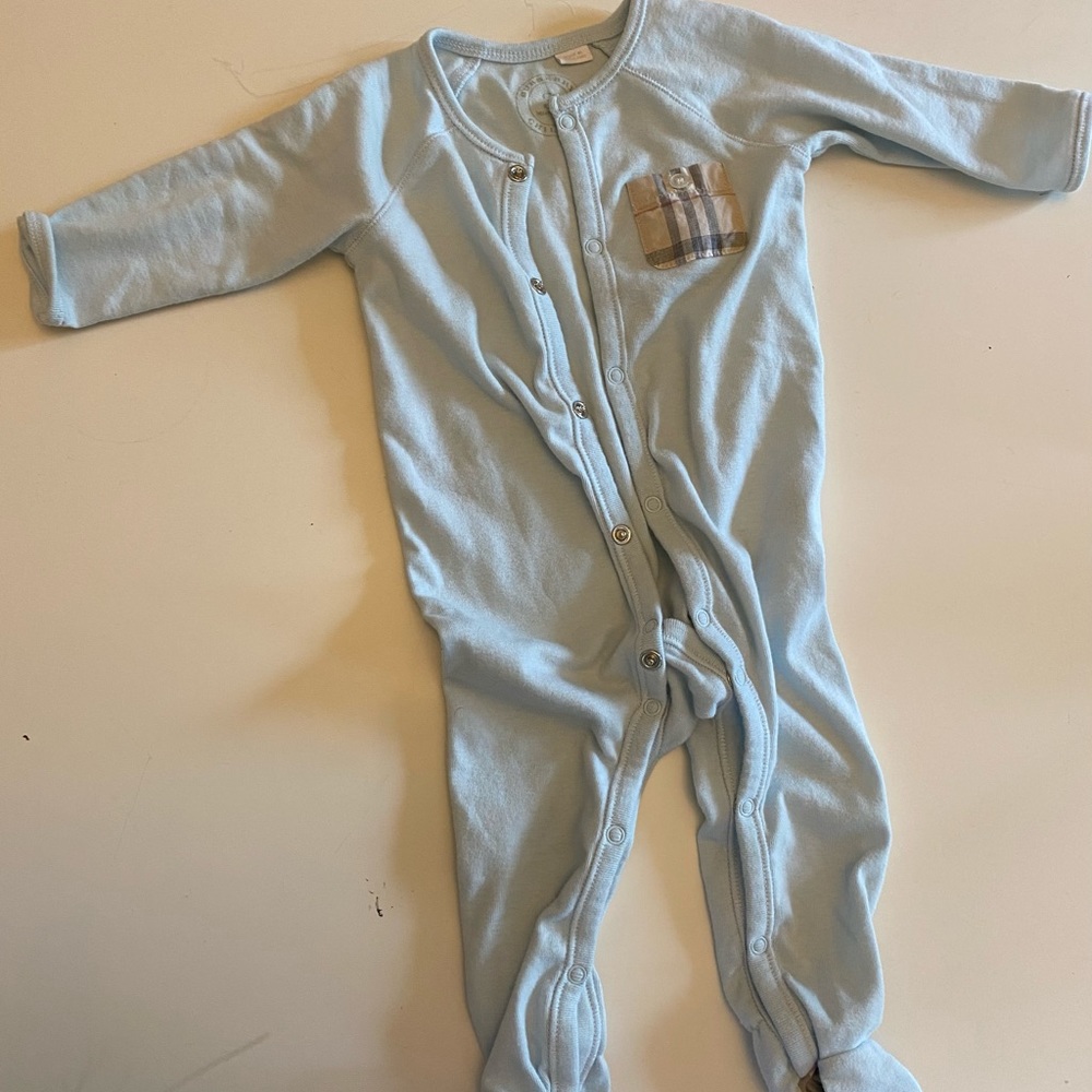 Burberry Boys Infant Elvis Footie - brand new